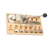 Generisch Piegatrice per anelli, strumento per la creazione di gioielli, espansore professionale, riduttore allungatore regolabile, per anello, 25,5 x 14,5 x 2 cm, avvolgimento di fili, argenteria