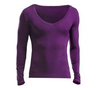 Generisch Pigiama invernale da uomo, a maniche lunghe, con scollatura, in cotone, per le notti fredde, Lilla, 4XL