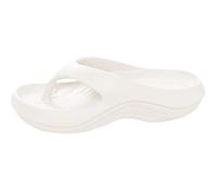 Generisch Pillow Arch Support Flip Flops Slides for Women, Flip Flops with Arch Support Footwear, Lightweight and Non-slip, bianco, 44/45 EU
