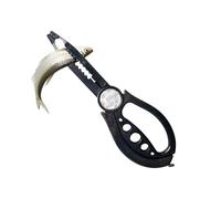 Generisch Pinza da pesca con manico ergonomico, pinza antiscivolo | Pinza per pesce persico, trota, acqua salata, acqua dolce, riva, ponte, fiume, laghetto, mare