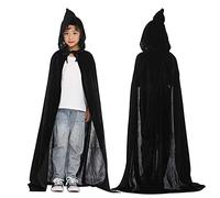 Generisch Piumino ragazzo 98 Halloween mentolo cosplay party cappotto ragazzo bambino costume cappotto e giacca piumino ragazzo 140, Nero , 14-17 Jahre