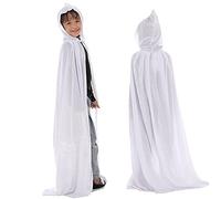 Generisch Piumino ragazzo 98 Halloween mentolo cosplay party cappotto ragazzo bambino costume cappotto e giacca piumino ragazzo 140, bianco, 8-11 Jahre
