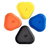 Generisch Playing Card Holder - 4 colori triangolari Playing Card Holder | Triangle Card Holders | Poker Game Cards Holders Tabletop Stand Triangle Poker Tray Tool for Friends Family Teen Gatherings