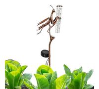 Generisch Pluviometro Eisenmantis | Pluviometro decorativo per esterni, adatto per cortile, prato, vialetto, paesaggio, parco, pavimento, previsioni meteo e