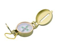Generisch Pocket Compass | Metal Field Compass for Maap Reading | Portable Outdoor Navigaation Map Guide Tool for Hiiking, Camping Climbing, Hunting
