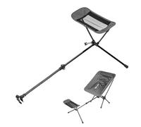 Generisch Poggiapiedi pieghevole, attrezzatura portatile per esterni, sedia a sdraio per esterni, per picnic, pesca, escursionismo, terrazza, giardino, cortile