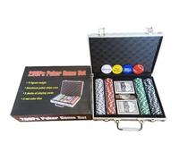 Generisch Pokerchip - Set da poker | Mahjong Poker chip in - 100/200 monete da gioco senza valore, segnapunti, giochi da tavolo, casual per Texas Holdem Blackjack