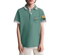 Generisch Polo da ragazzo con impressionante grafica dei cavalieri templari, polo per bambini dal design storico, parte superiore resistente per i piccoli fan del Medioevo