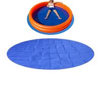 Generisch Pool Pad - Round Pool Liner Protector, Puncture Proof Mat, Thickened Padding Cloth, Tarps Protective Pad | Backyard Yard Floor Outdoor Home Boat Furniture Garden Grass Safety Cushion