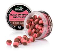 Generisch Pop-Ups Boilies Black Currant Chocolate 10 mm - Method Feeder Boilies, accessori da pesca, barattolo da 30 g