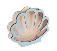 Generisch Porta conchiglie, scatola di presentazione, vetrina per esposizioni, contenitore per collezioni di conchiglie e piccoli oggetti, organizer per gioielli con anelli, orecchini, collane