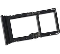 Generisch Porta SIM Ibrido con Slot microSD di Ricambio per Motorola Moto G56 5G (XT2529) Nero