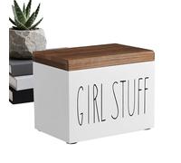 Generisch Porta tamponi per il bagno, organizer per cose da ragazza, contenitore per rilegatura | per doccia, soggiorno, appartamento, lavabo, camera degli studenti e altri spazi