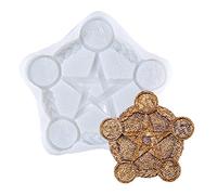 Generisch Portacandele a di pentagramma, portacandele a di funghi - altare fatto a mano - muffa, tè - - Tazze - Portacandele a fungo - , raccontare la cerimonia di , casa