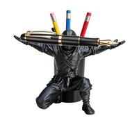 Generisch Portapenne con personaggi divertenti stampati in 3D | Organizer per penne da scrivania per pennarelli, pastelli a cera, cancelleria, scuola, aula, ufficio, casa, studio