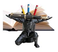 Generisch Portapenne da scrivania con stampa 3D | Portapenne organizer da scrivania per pastelli a cera, cancelleria, ufficio, casa, studio, aula, bambini e