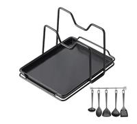 Generisch Portascolto per pentole, scolapiatti per bancone della cucina, per , mamma, casa, appartamento, dormitorio, campeggio, cucina asiatica