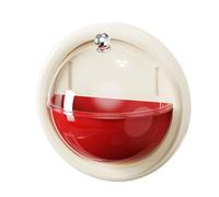 Generisch Porte-Échantillons De Beauté À Fixation Murale Avec Couvercle Clair, Pour Produits Miniatures Et Voyage | Compartiment Rotatif Organizzazione Coiffeuse, Soins Et Profumi