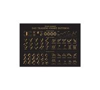 Generisch Poster Day Trading | Chart Patterns Borsa A2 Gold (59,4 x 42 cm)