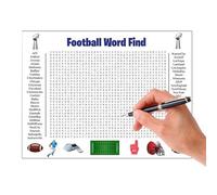 Generisch Poster di ricerca di parole di Natale - Famiglia festa di Natale | Festa di Natale poster | Per casa colonica ufficio scuola appartamento dormitorio sala da pranzo giovani e adolescenti