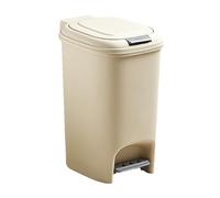 Generisch Pottonion con pattumiera a pedale con coperchio pop-up | Sea Boner per bagno e cucina, cestino per rifiuti con un passo igienico e risparmio di spazio