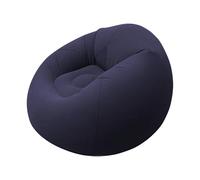 Generisch Pouf gonfiabile - Divano gonfiabile in PVC floccato, poltrona lounge gonfiabile | Mobili da giardino per dormire, rilassarsi, picnic all'aperto, viaggi, giochi, ponte interno, dock,