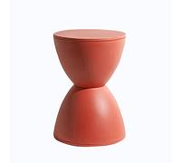Generisch Pouf rotondo in polipropilene, 27,9 cm, poggiapiedi moderno per casa, spogliatoio, studio, shocker, non richiede montaggio