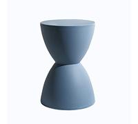 Generisch Pouf rotondo in polipropilene, 27,9 cm, poggiapiedi moderno per casa, spogliatoio, studio, shocker, non richiede montaggio