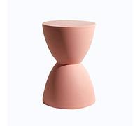 Generisch Pouf rotondo in polipropilene, 27,9 cm, poggiapiedi moderno per casa, spogliatoio, studio, shocker, non richiede montaggio