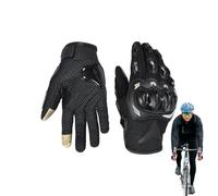 Generisch Powersports, guanti da guida da uomo, rigidi, resistenti alle cadute, per touchscreen, in materiale traspirante e confortevoli, per corse su strada e sport all'aria aperta