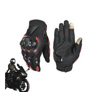 Generisch Powersports, guanti da uomo, protezione dalle cadute, con dita per touchscreen, resistenti all'usura, comodi per la guida, per sport all'aria aperta e gare su strada