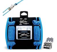Generisch Praisety Rope Adjuster Rope Roller - Tenditore per corda, senza più nodi The Ultimate Outdoor Rope Adjuster, Cord Tightening and Cinching Tool for Outdoor Camping Boating Guy Lines