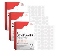 Generisch Pro Microdarts Nano Patch naturale per la cura della pelle e del viso, macchie invisibili, copertura per la rimozione dell'acne Pimple, adatta per tutti i tipi di pelle, 36 toppe / 1 scatola