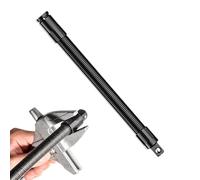 Generisch Prolunga flessibile a cricchetto, prolunga di coppia da 1/2", adattatore per chiave a girevole a 360°, per giunti a vite, fai da te, angoli, riparazione auto, garage, progetti