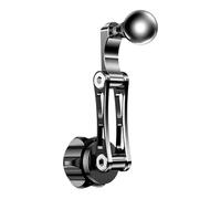Generisch Prolunga per testa a da 17 mm, prolunga per supporto per cellulare per auto, supporto girevole per navigazione, viaggi, film, marina, camper, taxi, viaggi su strada, camion
