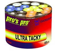 Generisch Pro's Pro 60 pezzi Ultra Tacky Overgrip 0,70 mm - per tennis, badminton, padel, squash (mix)