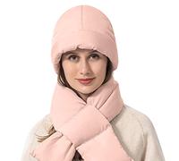 Generisch Protezione invernale da donna, personalità semplice, cappello da pilota ispessito, Colore: rosa., L