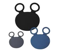 Generisch Protezione per le mani da baseball, 3 pezzi, in silicone, ammortizzatore, per allenamento, per adulti, adolescenti, prevenzione delle lesioni, hockey