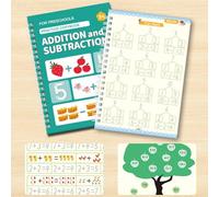 Generisch Quaderno per esercizi di scrittura, , riutilizzabile | Quaderni di lavoro, per tracciare l'inchiostro, per bambini, ragazze, insegnanti, scuola materna, scuola, casa