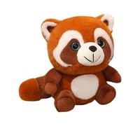 Generisch Raccoon Plush Toy, Cute Realistic Stuffed Animal, Irresistibly Lovable Soft Doll for Living Room, Bedroom, Dorm, and Home Decor, 3.94x2.36x7.87 pollici
