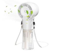 Generisch Raffreddatore a spruzzo ad acqua, 12000 giri/min, silenzioso, silenzioso, 1200 mAh, per giardino, piscina, escursionismo, sport, campeggio