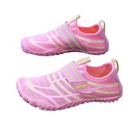 Generisch Ragazze Alta Sneaker 37 Ragazzi Gioca Acqua E Spiaggia Scarpe Ragazze All'aperto Acqua Sci Bambini Indoor Arrampicata Scarpe Vernice Stivali di gomma, Colore: rosa., 31 EU