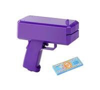 Generisch Rain Toy Shooter - Sparatutto a mano per denaro, 5,51 x 2,36 x 5,31 pollici, ABS + componenti elettronici, cannone per contanti, Bills Spray Es