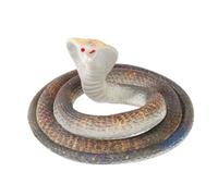 Generisch Realistico serpente finto | Stuff Gag Stuffer Props Fake Snake Prank | Modello portatile multifunzione per Halloween, festa sciocco per famiglie, amici