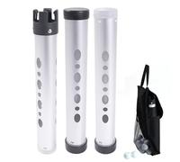 Generisch Recupera palline da golf in alluminio - Tubo smontabile per Golf | Strumento pratico per afferrare palline, fino a 25 unità | per golfisti uomini e Donne, recupero da Acqua, cespugli e Green