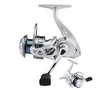 Generisch Reel da - Metal 12 cm 210 g Light Reel | High Performance Saltwater And Freshwater Fishing Gear | Suitable for Bass Trout Shore Pier River Stream Pond Lake Angling
