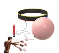 Generisch Reflex Ball - Attrezzatura da boxe per bambini con fascia | Palla da allenamento gonfiabile per bambini, fitness, sport indoor e per migliorare la velocità del colpo