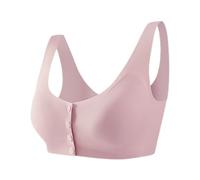 Generisch Reggiseno mastectomia da donna con chiusura anteriore e tasca per protesi sinistra - Reggiseno confortevole senza ferretto per l'alimentazione postoperatoria | Morbido top speciale per