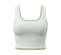 Generisch Reggiseno sportivo senza cuciture Racerback ad alto sostegno per la parte superiore di allenamento non imbottita con trasporto dell'umidità e vestibilità comoda per yoga, palestra e corsa