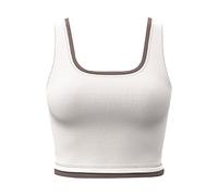 Generisch Reggiseno sportivo senza cuciture Racerback ad alto sostegno per la parte superiore di allenamento non imbottita con trasporto dell'umidità e vestibilità comoda per yoga, palestra e corsa
